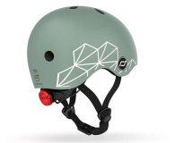 Scoot & Ride Kask Ochronny XXS-S dla dzieci 1-5 lat Green Lines - 1039896 - zdjęcie 5